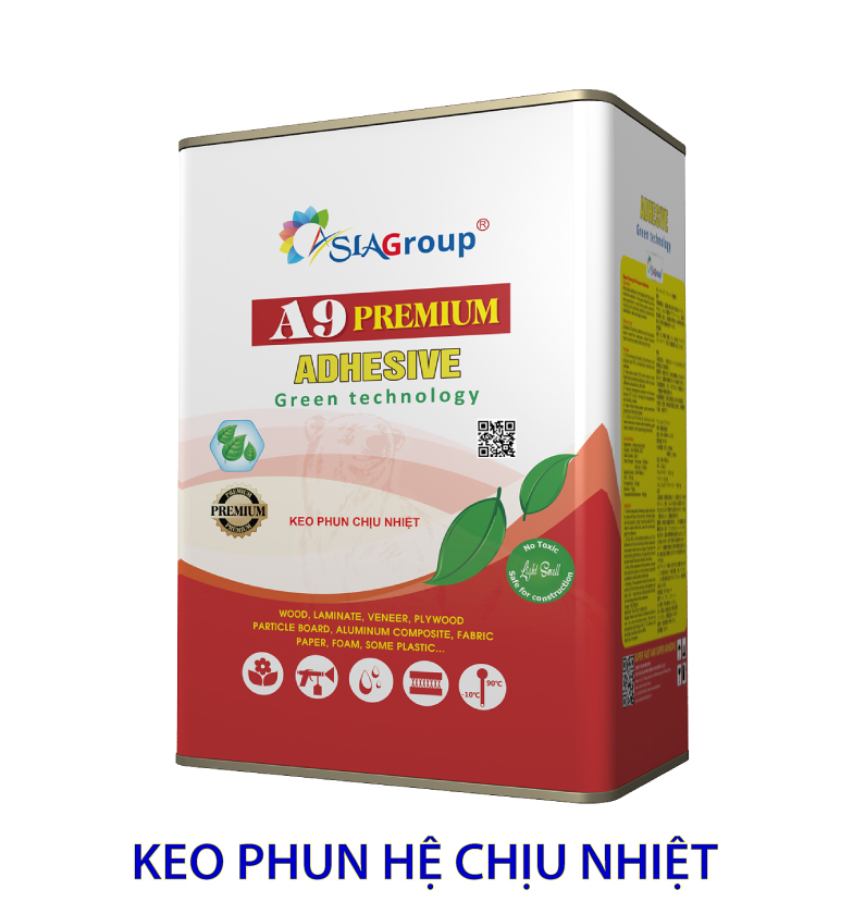 Keo Phun Asia A9 Premium - Keo Phun Dán Nội Thất Ô Tô Hệ Chịu Nhiệt - 1